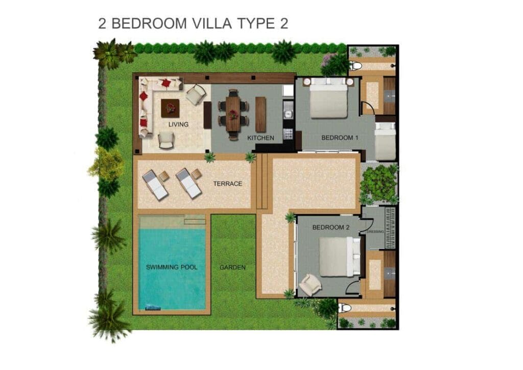 Alanta Pool Villa, Koh Lanta, Krabi